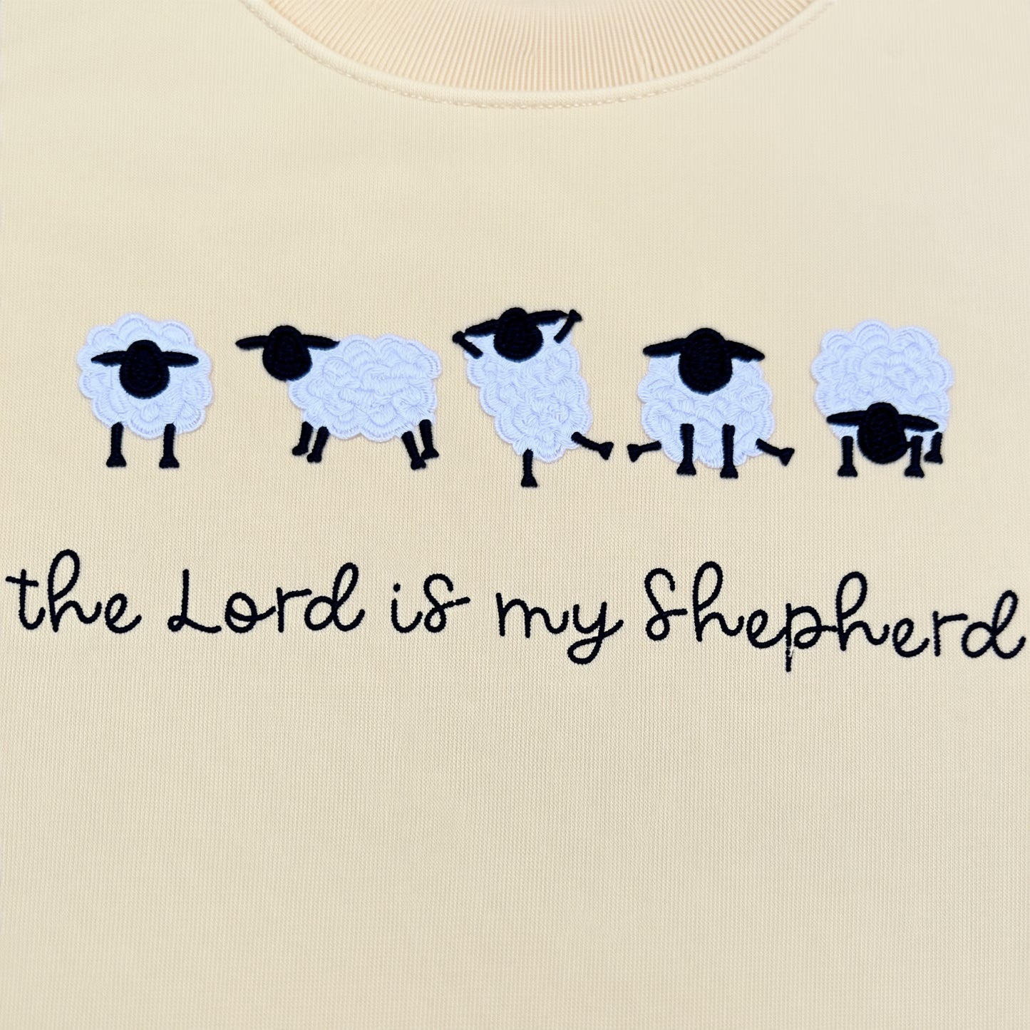 The Lord is my Shepherd Crewneck Sweatshirt