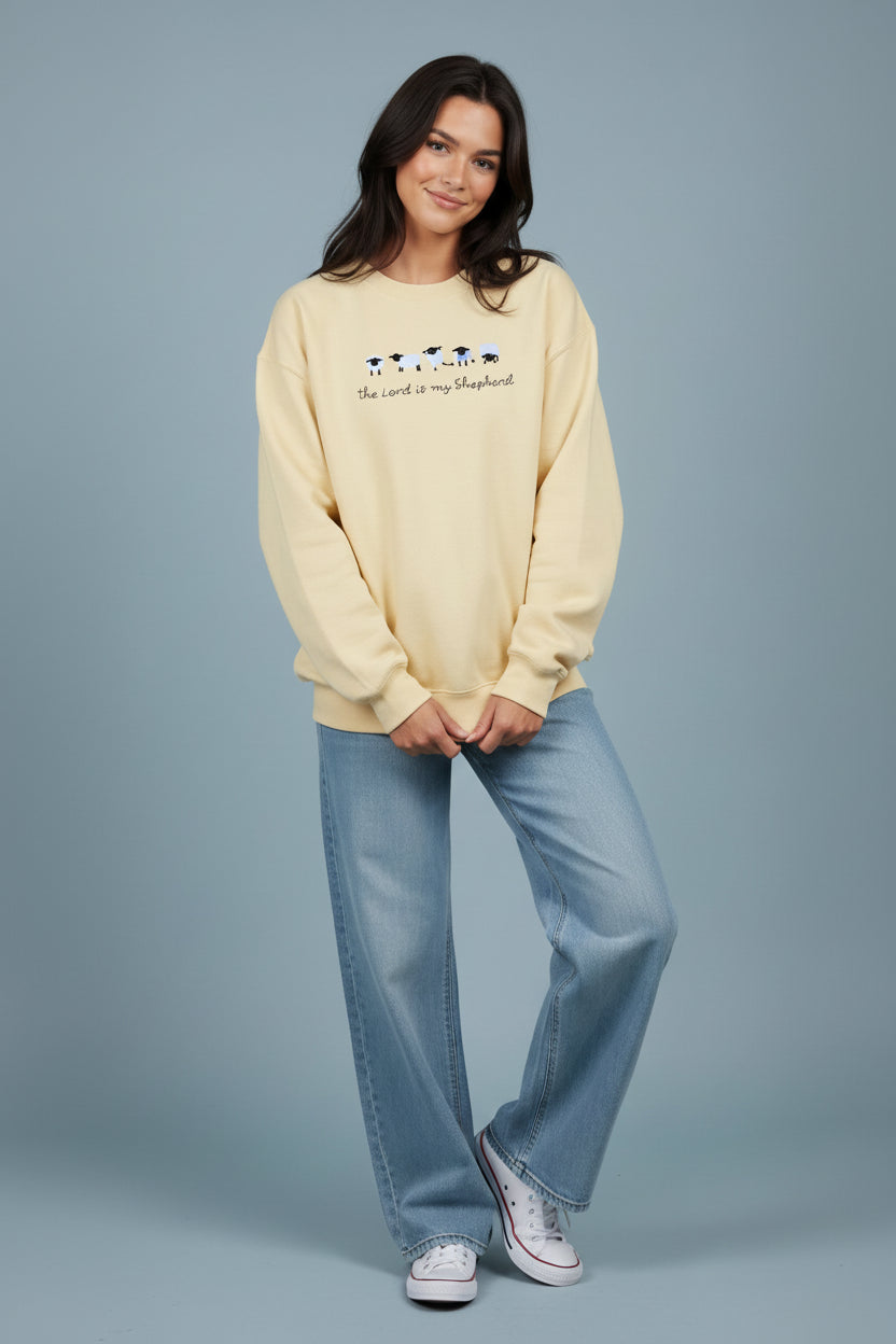 The Lord is my Shepherd Crewneck Sweatshirt