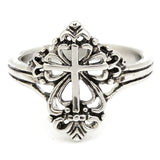 Filigree Cross Ring