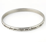 Jeremiah 29:11 Bangle Bracelet