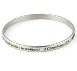 My grace is sufficient for you bangle bracelet bracelet