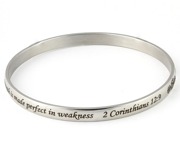 My grace is sufficient for you bangle bracelet bracelet